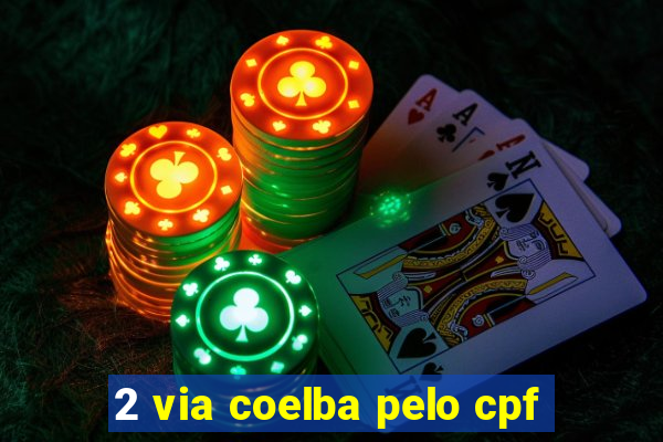 2 via coelba pelo cpf